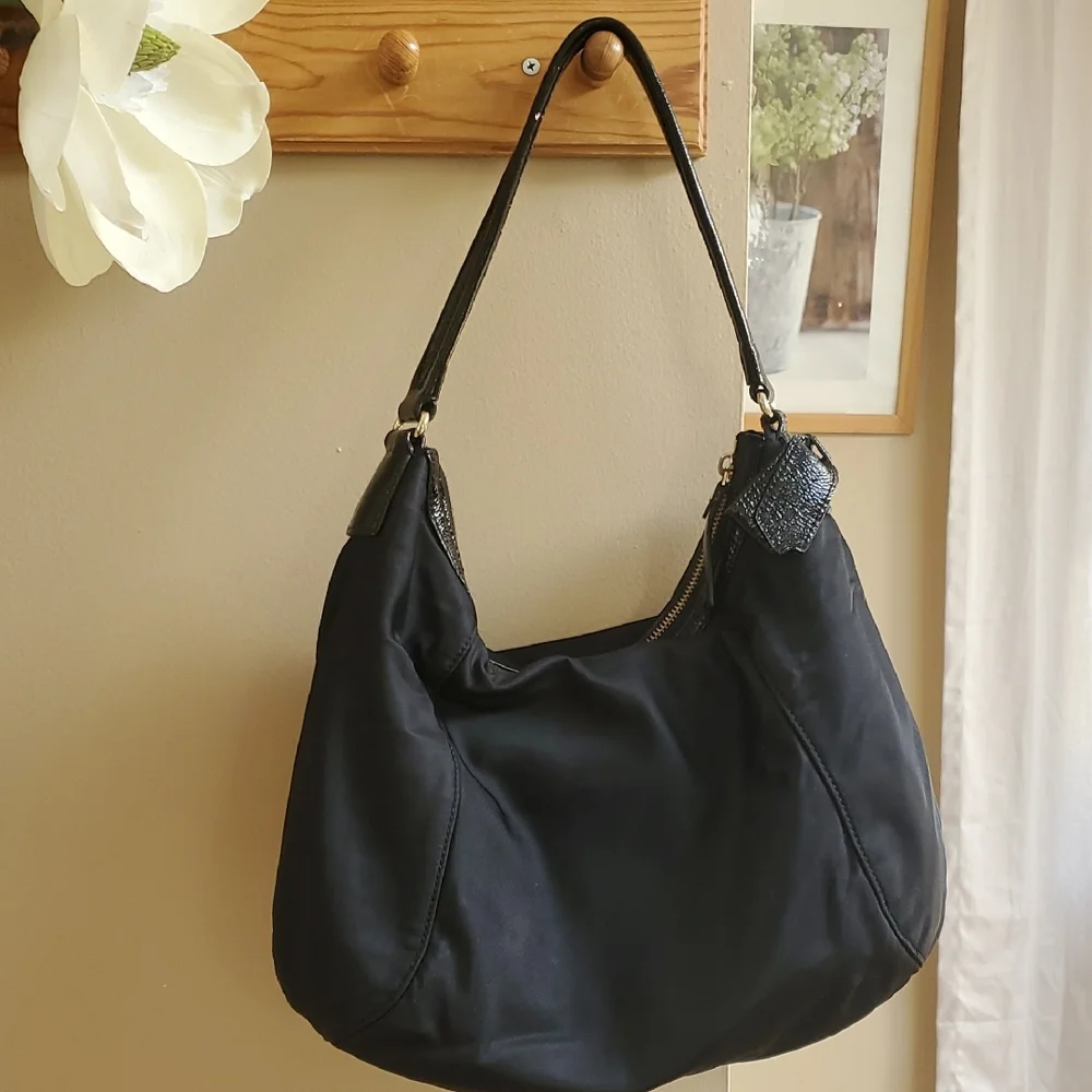 Kate Spade Gramercy Park Hobo Nylon Shoulder Bag